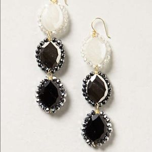 Anthropologie Gumdrop Trio Earrings NWOT